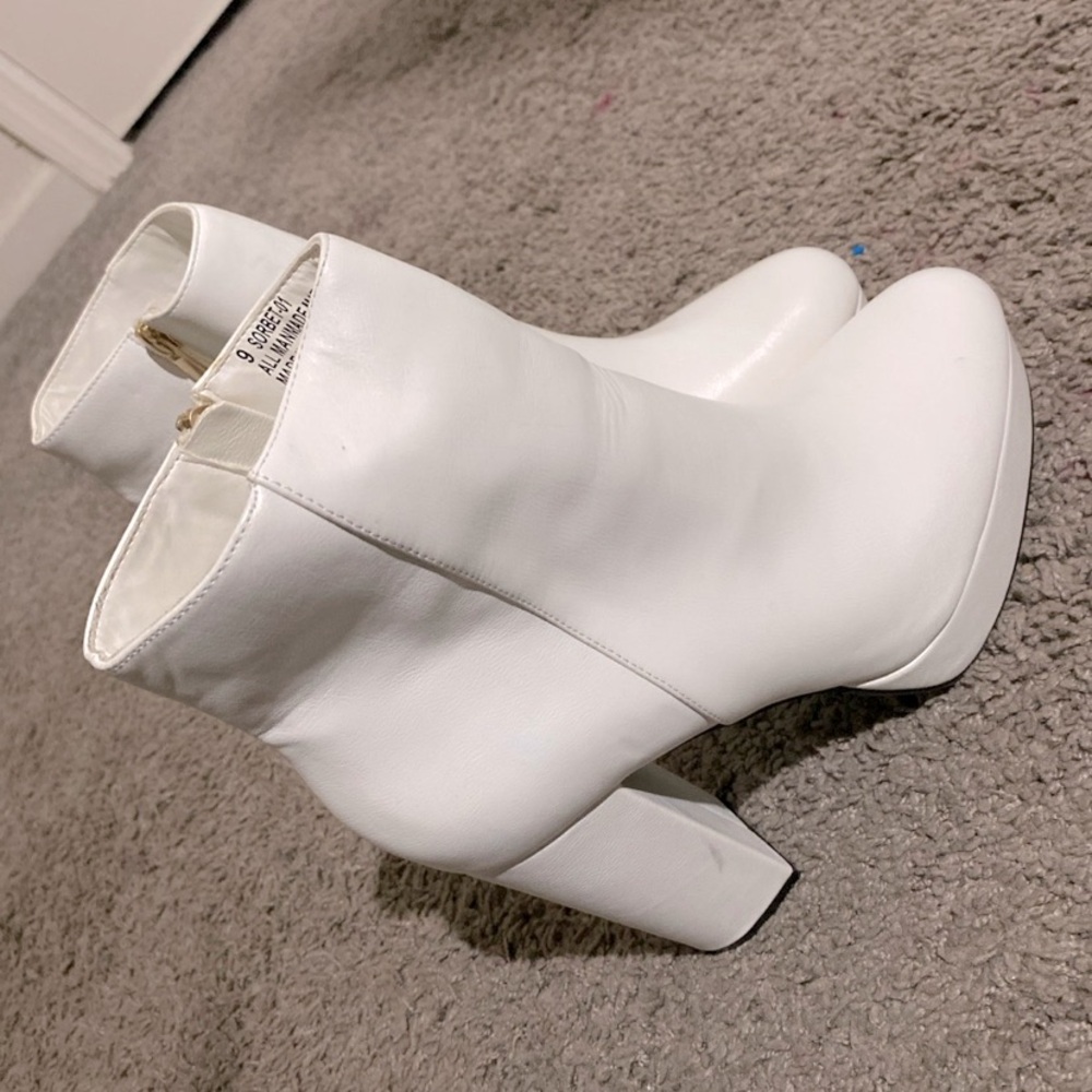 White boots